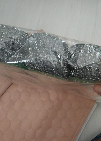 Renkli Metal Tencere Temizleyici Seti - Görsel 2