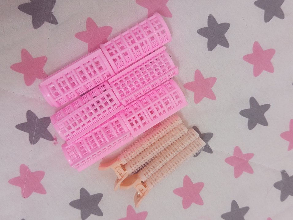 Pembe Renkli Saç Bigudileri Seti - Görsel 2