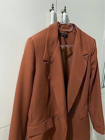 s Beden turuncu Renk Blazer ceket