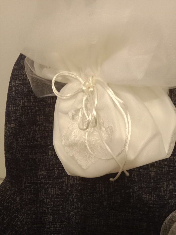 beyaz taşlı taç,terlik,kese,toka,takı seti,eldiven,bant - Görsel 5