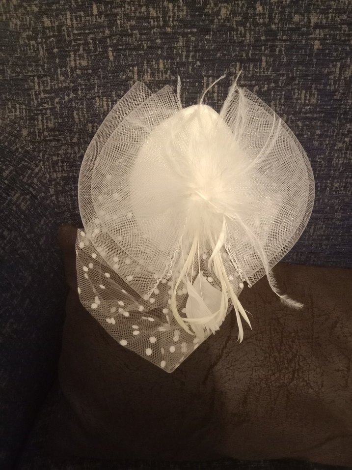 beyaz taşlı taç,terlik,kese,toka,takı seti,eldiven,bant - Görsel 3