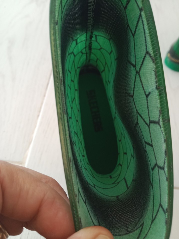 Yeşil Yılan Desenli Lastik Çocuk Çizmesi - Görsel 4