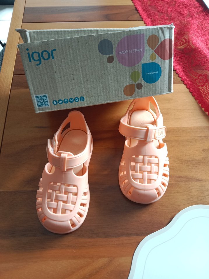 Turuncu igor sandalet - Görsel 4