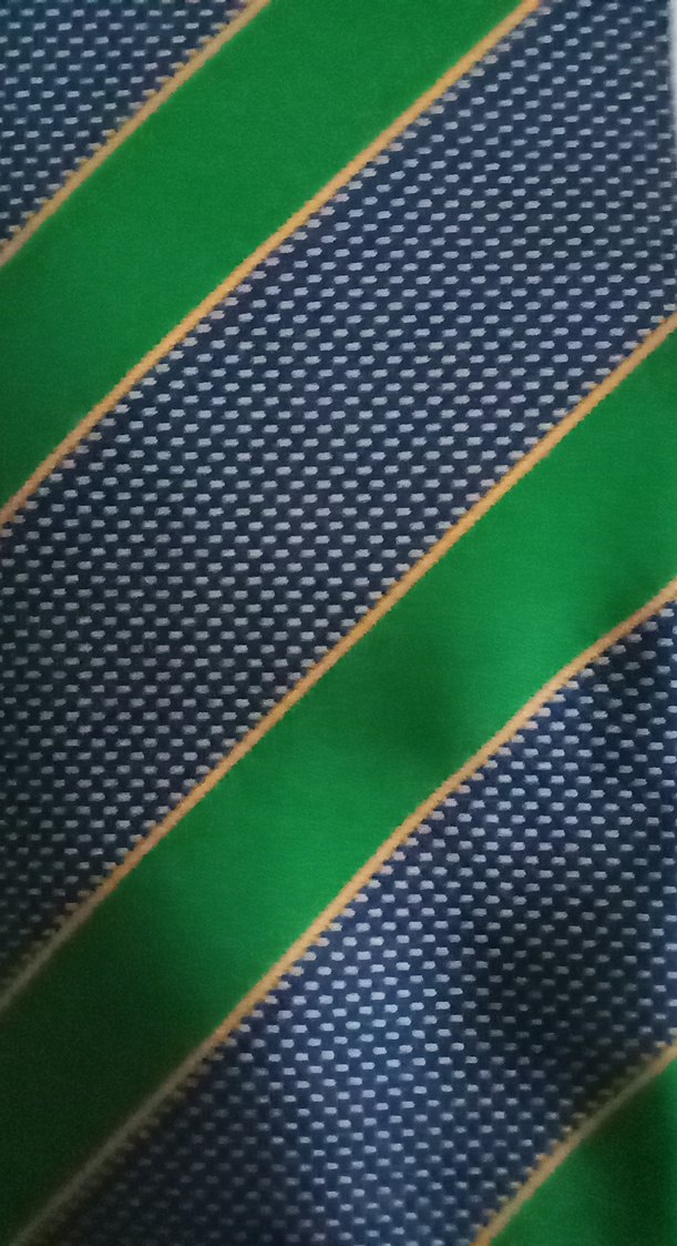 Koyu Çok Renkli Klasik Erkek Kravat - Görsel 2