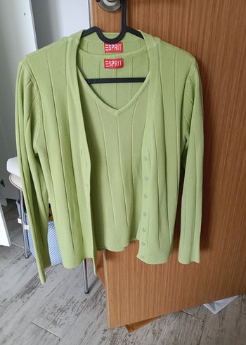 ESPRIT Yeşil Kadın Örgü Sweatshirt - Görsel 2