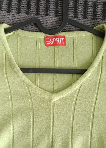 ESPRIT Yeşil Kadın Örgü Sweatshirt - Görsel 3