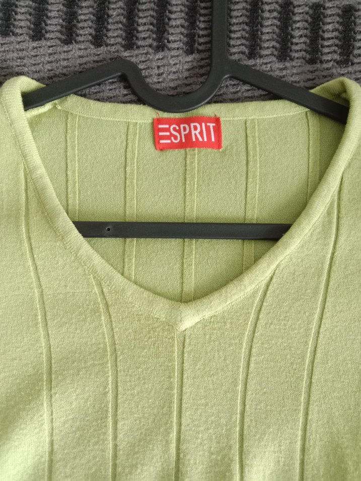 ESPRIT Yeşil Kadın Örgü Sweatshirt - Görsel 3