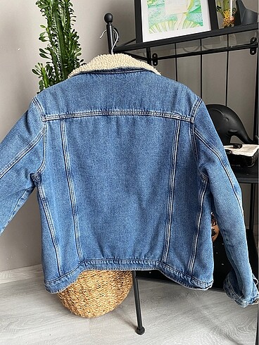 Mavi Jeans Mavi İçi Kürklü Kot Ceket