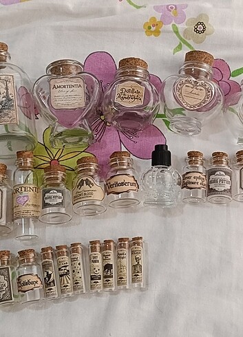 Beden siyah Renk Gotik cadı ve vampir şişeleri