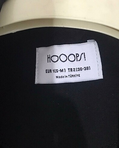 s Beden kısa trençkot markası hooops
