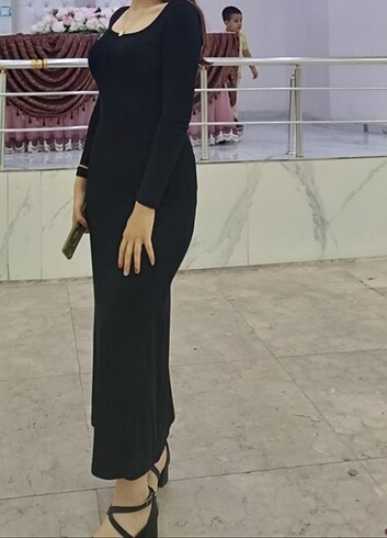 m Beden siyah Renk Siyah şık ve spor elbise