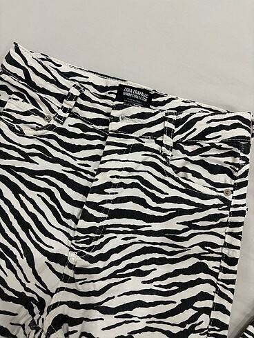 Zara Zara zebra denim pantalon????