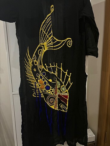 Diğer İşlemeli keten tunik????