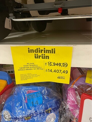 Beden Akülü araba
