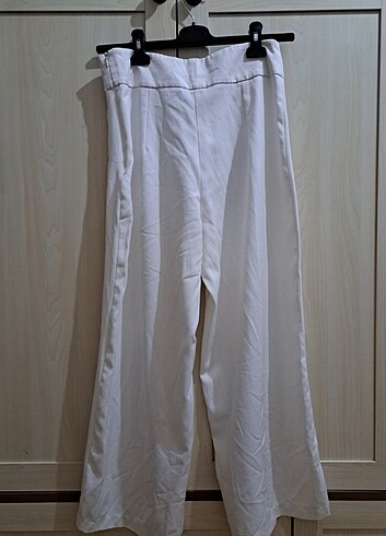 Diğer Beyaz Kumaş Pantalon
