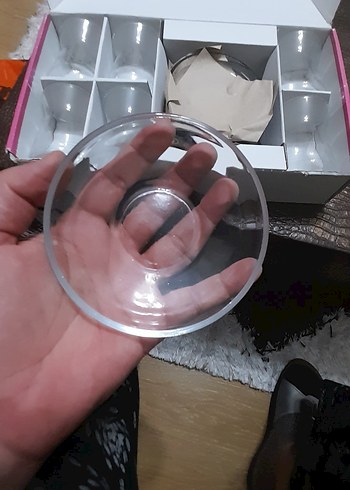 Glass4You Pembe Çay Takımı 12 Parça - Görsel 5