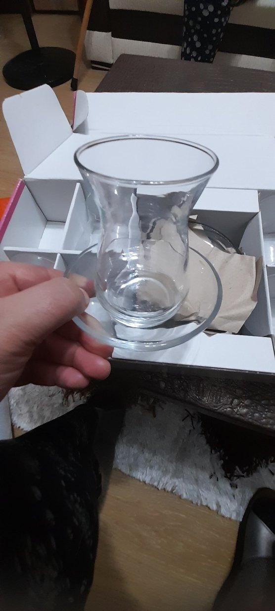 Glass4You Pembe Çay Takımı 12 Parça - Görsel 3