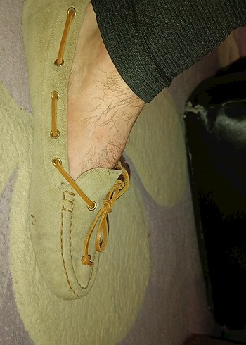 Bej Erkek Günlük Bağcıklı Ayakkabı - Görsel 5