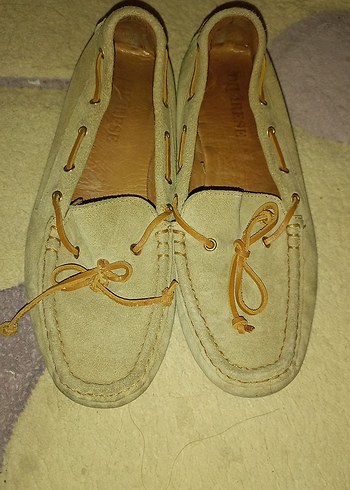 Bej Erkek Günlük Bağcıklı Ayakkabı - Görsel 6