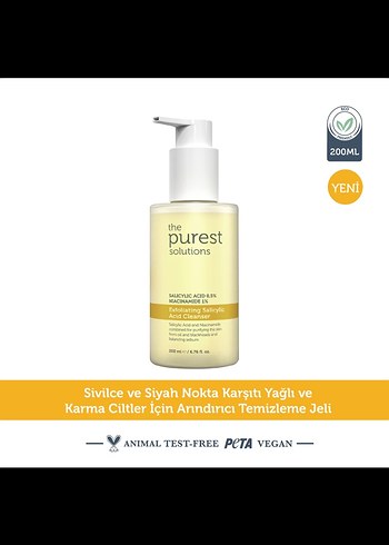 2 adet. The Purest Solutions Sivilce ve Siyah Nokta Karşıtı