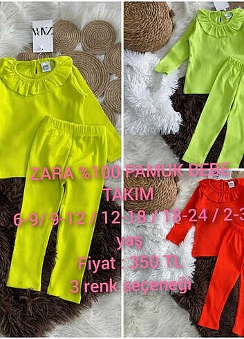 Zara Bebek takım