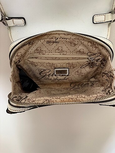 Guess Guess beyaz çanta