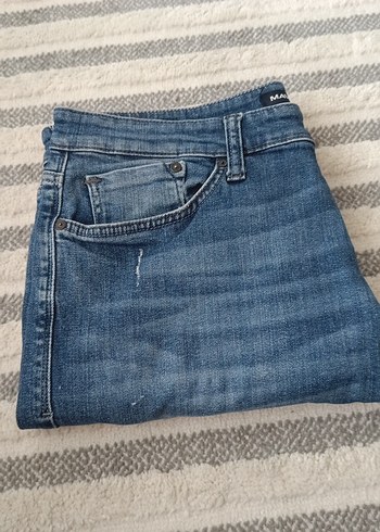 Mavi Rahat Kesim Kadın Jean Pantolon