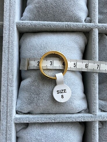Cartier Çelik Cartier Yüzük 8 Numara ( Taşsız)