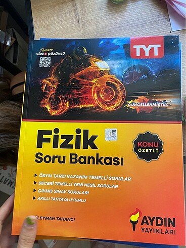 Tyt fizik soru bankası aydın yayınları