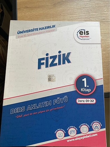 Eis föyleri tyt ayt fizik 3 kitap