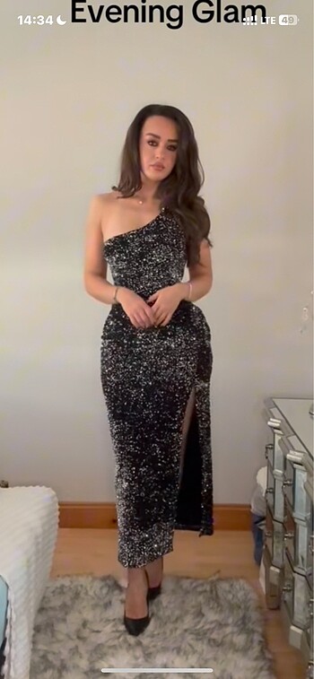 Zara uzun elbise