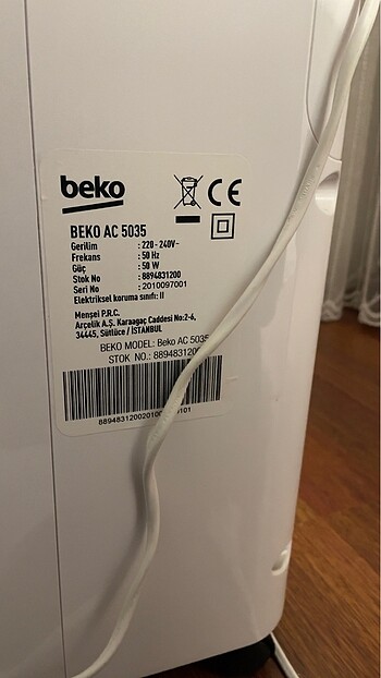 Beko Beko hava serinletici