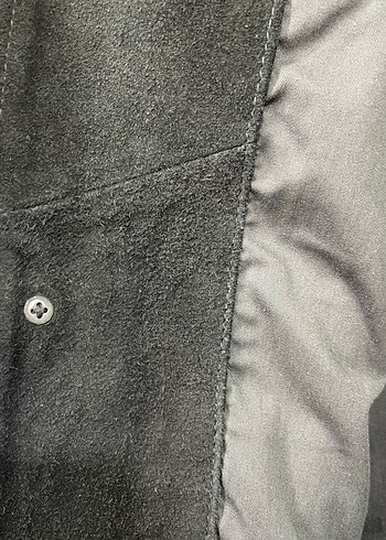 Siyah Süet  Ceket - Görsel 4