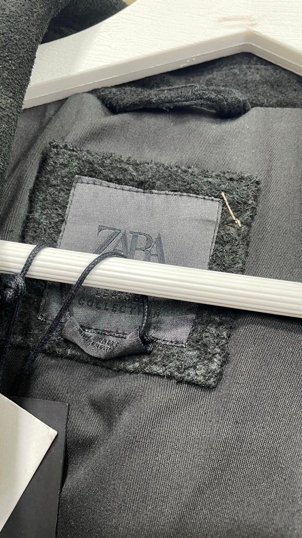 Siyah Süet  Ceket - Görsel 2