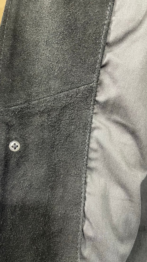 Siyah Süet  Ceket - Görsel 4