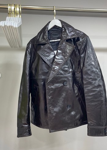 Zara deri ceket - Görsel 3