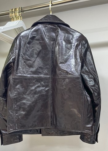Zara deri ceket - Görsel 2