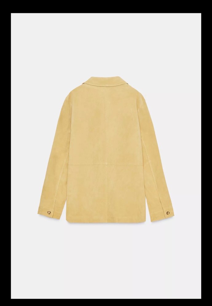 Zara süet ceket - Görsel 3