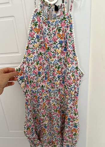 HM Çiçek Desenli Bohem Uzun Tulum - Görsel 2