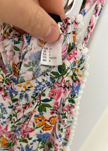 HM Çiçek Desenli Bohem Uzun Tulum - Görsel 7