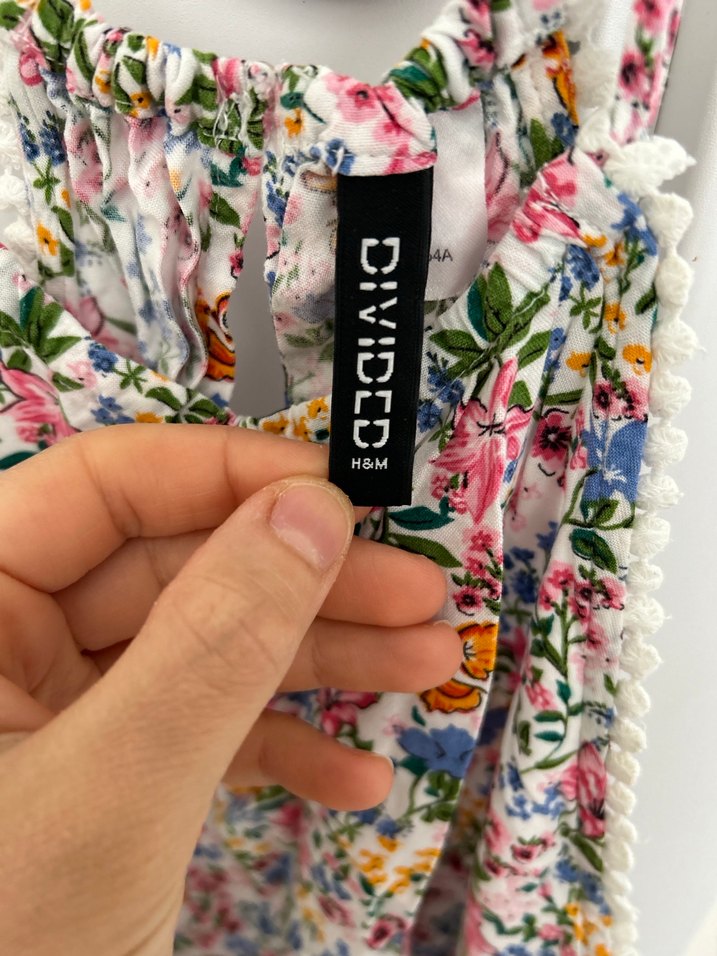 HM Çiçek Desenli Bohem Uzun Tulum - Görsel 3