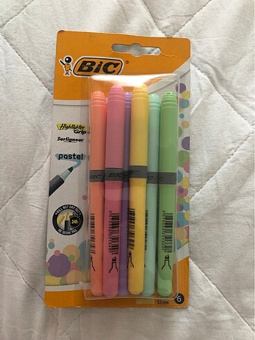 BİC PASTEL HIGHLITER