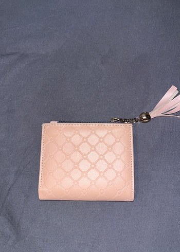 Diğer Püsküllü Pastel Pembe Kadın Deri Cüzdan