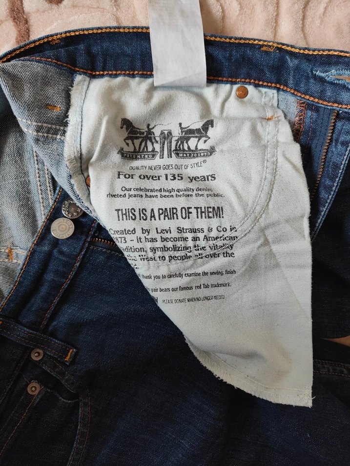 Levi's 507 Bootcut Vintage Jean - Görsel 5