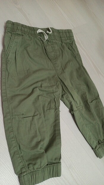 9-12 Ay Beden Keten pantolon 