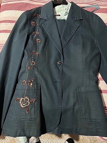 Pantolon ceket takımı seçilin ,40-42 beden Kot takım