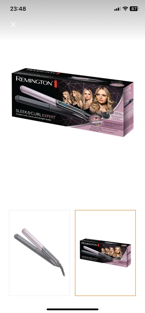 Remington saç düzleştirici - Görsel 2