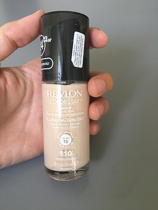diğer Beden SADECE 1 KEZ KULLANILMIS REVLON COLORSTAY FONDOTEN IVORY 110