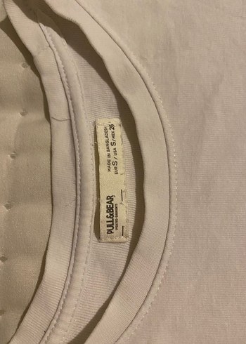 Pull and Bear Beyaz t-shirt