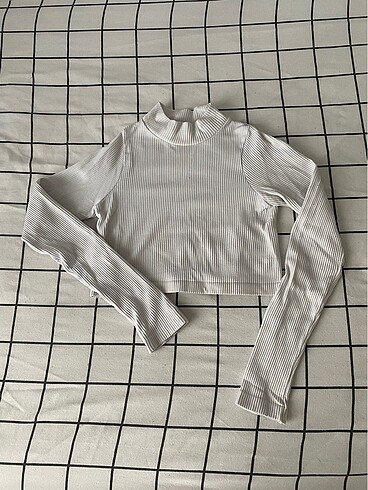 s Beden Addax seamless uzun kollu crop bluz